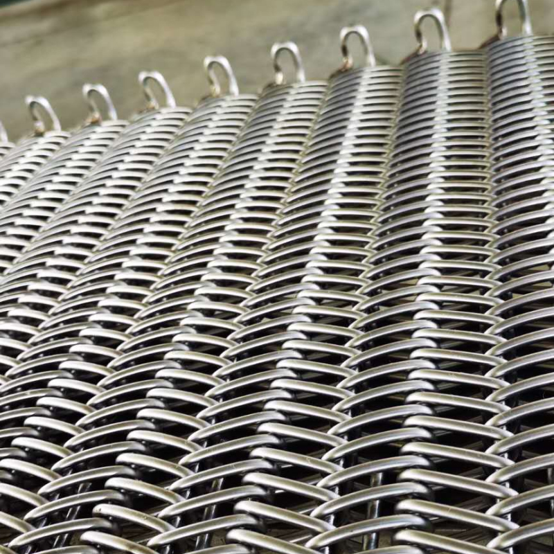 Correia de malha de forno de brilho de hardware de precisão