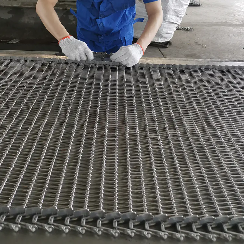 Correia transportadora de congelamento rápido de produtos aquáticos